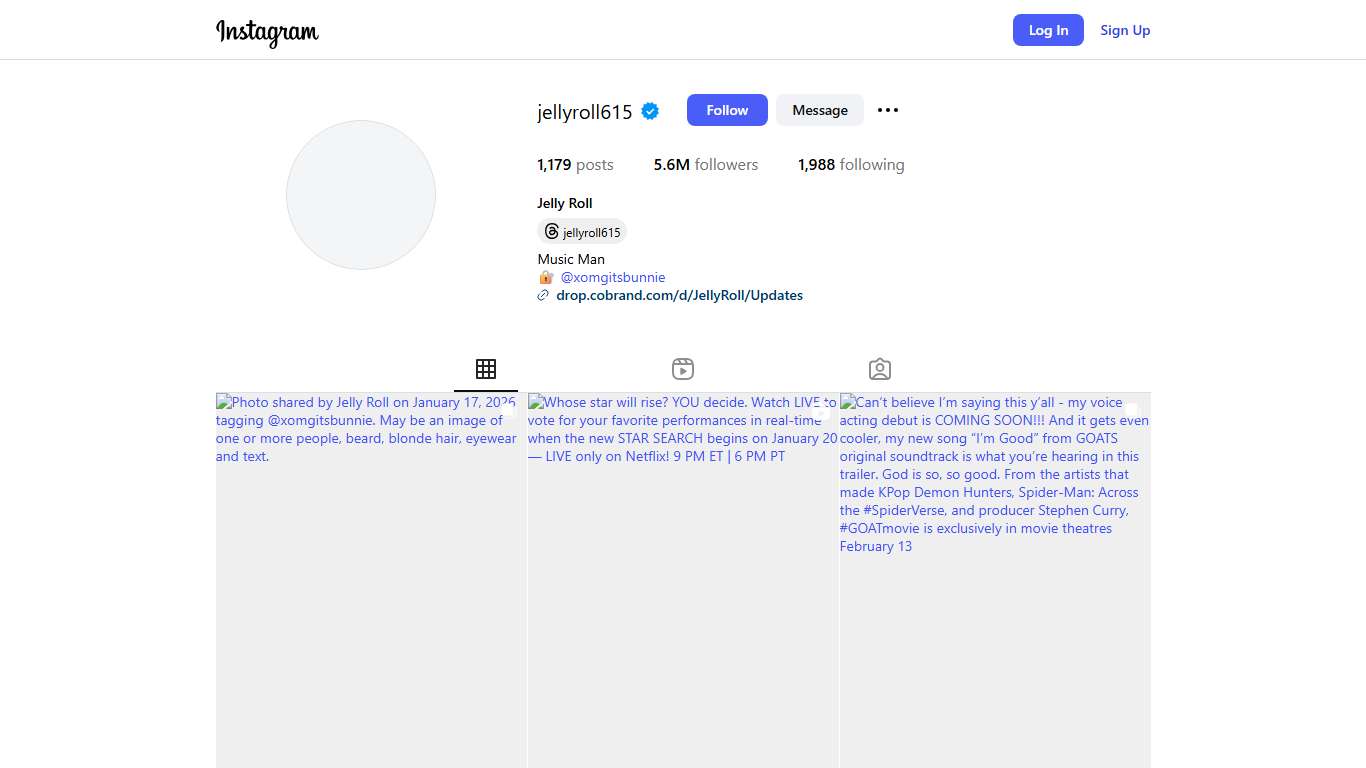 Jelly Roll (@jellyroll615) • Instagram photos and videos